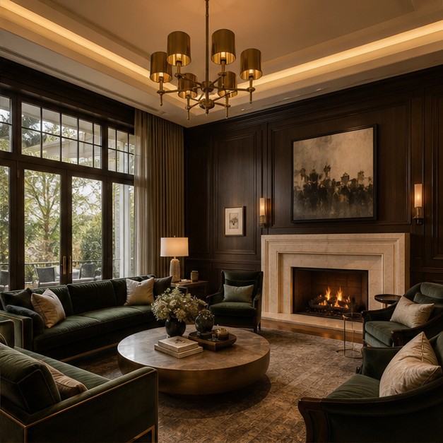 Luxury home interior